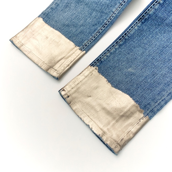 Rag & Bone NWT Cigarette w/ Gold Hem Jeans - Picture 3 of 8